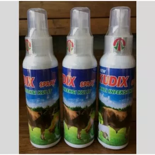 KUDIX SPRAY Anti infeksi Kulit 120 ml For CATTLES Tamasindo Vet