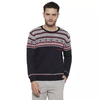 POLO RALPH LAUREN - Sweater Knitting Men N.Nvy-Wht-RL.Red - PX3900023 (M0286)