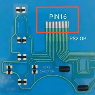 PCB Plastik stik ps2 PIN 16. Mika Stik PS2 OP 16 pin