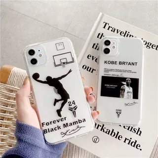 iPhone 12 Pro Max Forever Black Mamba Soft TPU Case Mobile Phone Case Accessories Gadgets iPhone 12 Pro 11 Pro Max 12 Mini SE 2020 XR Xs Max 7 8 Plus Cases Covers Colorful Transparent Apple Phone Case