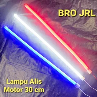 LAMPU LED ALIS NEON 30CM FLEXIBEL VARIASI MOTOR UNOVERSAL