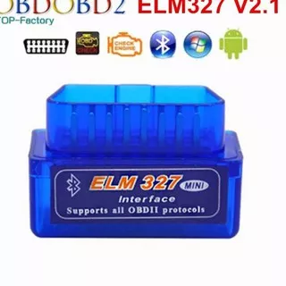 ?? ELM327 Super Mini OBD OBD2 V1.5 Bluetooth Car Scanner Alat Scan Mobil Segera Diorder