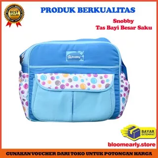 Tas Perlengkapan bayi besar snobby happy bubble series TPT-2271 awet baby shop baru  H1D1