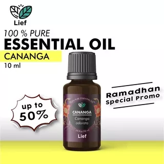 Cananga Oil - 10ml Minyak Aromatherapy Kenanga - Lief Essential Oil