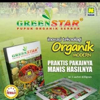 PUPUK GREENSTAR NASA / PUPUK  ORGANIK SEGALA JENIS TANAMAN