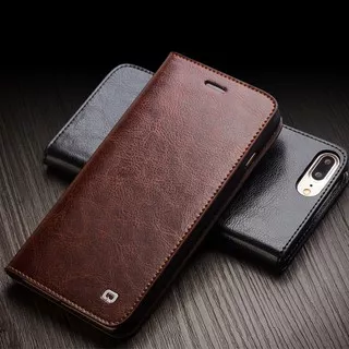 Iphone 7Plus 8plus 7 8 Plus Flip Wallet Dompet Kulit Leather Cover Case Casing Card Kartu