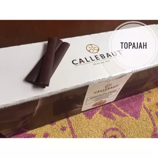 Callebaut cokelat Dark choco baking sticks/batons 250gr.