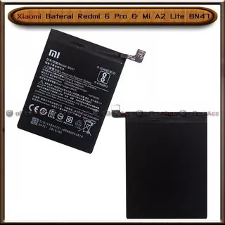 Baterai Xiaomi Redmi 6 Pro Mi A2 Lite BN47 BN 47 Original Batre Batrai HP