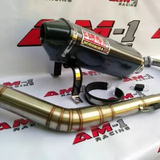 Knalpot Racing Yoshimura USA New R15 V2 V3 Vva Vixion Nva Nvl R Byson MT15 Gsx150 Gsx 150 Satria FU