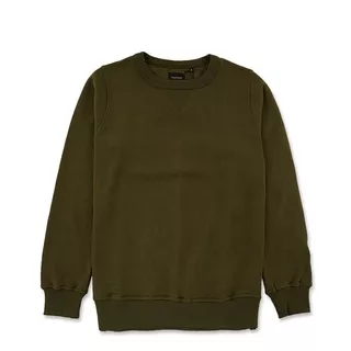 Yard Sale Costuum Kitsune Reguler Long Crewneck Sweater Olive - L