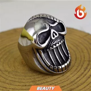 BEAUTY Retro Beer Bottle Opener Ring Classic Halloween Skull Head Jewelry Accessories Party Accessories Jewelry Gift Gothic Unisex Alloy Punk