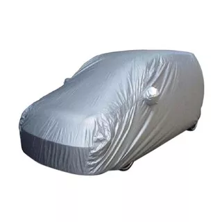 Body Cover / Selimut Mobil Toyota Yaris warna Silver Bahan Parasut / Pelindung Mobil