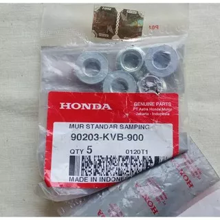 Mur Baut Standar Samping Kunci 14 Motor Honda Ori AHM