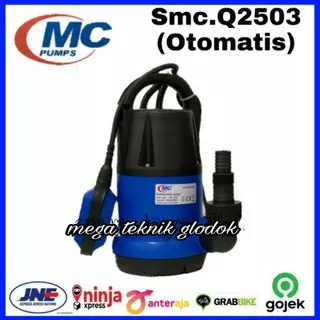 Pompa Air Celup Kolam Ikan SMC.Q2503 Pompa Air 125Watt Otomatis