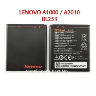 Baterai Lenovo A1000 A2010 BL253 Original New