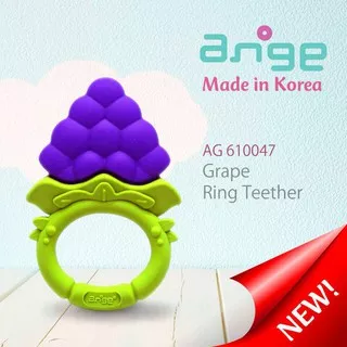 Ange - Ring Teether GRAPE (With Case)