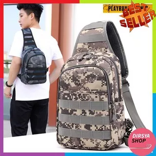 Tas Tactical Army Selempang Tas Pria Tas Slempang Tas Cowok Import Ds210