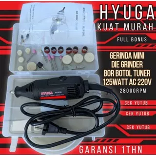 Promo mesin bor botol gerinda mini grinder die tuner HYUGA termurah