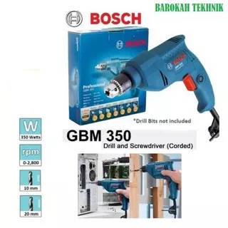 Bosch Bor Besi 10mm GBM 350 Drill Bosch GBM 350 Professional New