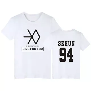 baju exo kaos exo tshirt exo member sing for you