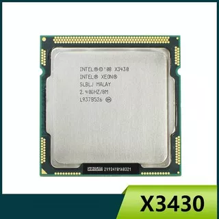 Prosesor Intel® Xeon® X3430 Cache 8M, 2,40 GHz Quad Cores  LGA 1156