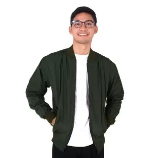 WOODCUTTER Army Green Bomber Jacket