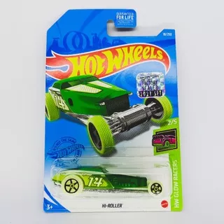 HOT WHEELS HI ROLLER - GLOW IN THE DARK - FACTORY SEALED