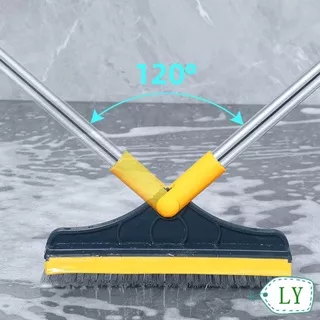 LY Home Supplies Crevice Brush Professional Window Groove Cleaning Cleaning Brush Swimming pool Household 2 In 1 Adjustable Wet And Dry V-shaped/Multicolor