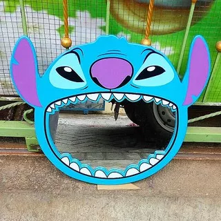 Cermin Stitch Besar