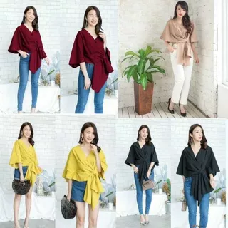 BLOUSE BATWING MONA KIMONO 4 WARNA