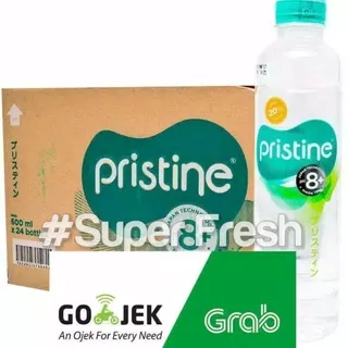 Air Mineral Pristine 600ml @ 24pcs Air Mineral pH 8+ Per Dus / Karton