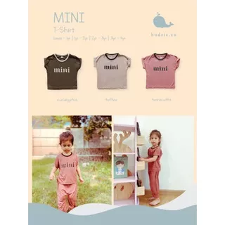 Mini T Shirt and Everyday Pants Set Pakaian Anak Bahan Viscose Spandeks Budsie