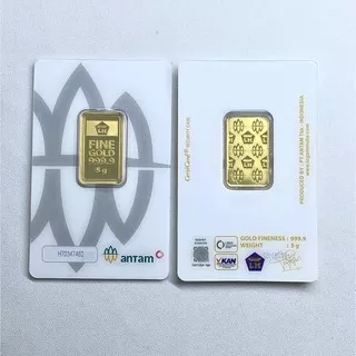 [TERMURAH] CERTICARD KEMASAN TERBARU ANTM ORIGINAL CERTIEYE LM Logam Mulia ANTAM 5 GRAM 5G GR / 10 GRAM 10 GR G LM EMAS ANTAM EMAS