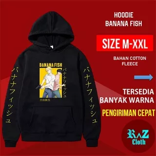 Jaket Anime Hoodie Banana Fish Hodie Cowok Kekinian Terbaru 2021