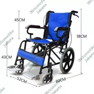 Kursi Roda Traveling / Kursi Roda Sella 871Lb / Kursi roda Lipat / Wheel Chair Traveling
