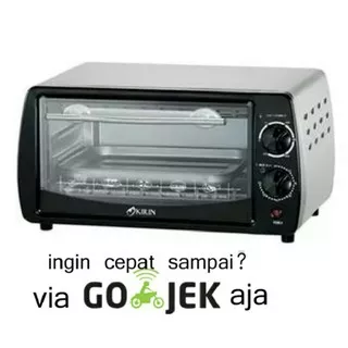 Kirin KBO-90M Oven Elektrik - 9L - Abu-abu