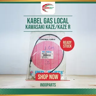 KABEL GAS LOCAL INDOPARTS KAWASAKI KAZE/KAZE R | MURAH COD