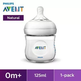 Avent Botol Natural 125ml Single Philips Bottle 125 ml 0m+ Putih