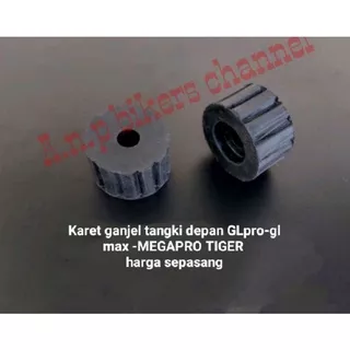 karet ganjal tangki depan Honda glpro-tiger-gl-win 100--CB 100-CB 125-GL 100-GL 125 (depan aja 1set)