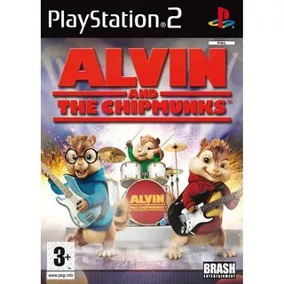 DVD Kaset Game PS2 Alvin And The Chipmunks