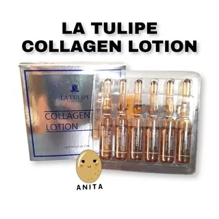 LA TULIPE COLLAGEN LOTION ISI 6 AMPUL @ 2 ML / ESSENCE LA TULIPE