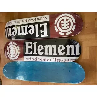 Element skateboard deck ukuran 8.0 papan skateboard merek Element