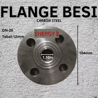 FLANGE BESI DN20 - FLANGE CARBON STEEL PN 16 - DN20 - 1,10 INCH