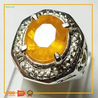 NATURAL YELLOW SAPPHIRE CUTTING SAFIR