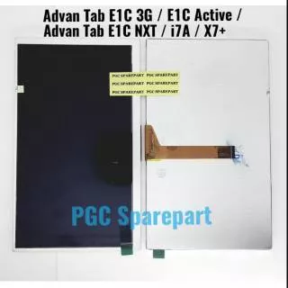 LCD Tablet Tab Advan E1C 3G - E1C Active - E1C NXT - i7A - X7 Plus X7+