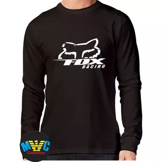 KAOS FOX RACING SPORT OFF ROAD MOTOR LENGAN PANJANG KATUN PREMIUM PRIA ATAU WANITA KAOS MURAH COD