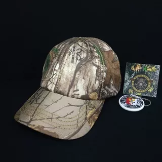 TOPI CAMO ARMY - BASEBALL CAP - TOPI BERBURU HUNTING - Realtree Xtra Blue