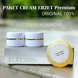 CREAM ERZET PREMIUM ORIGINAL 100% - Garansi Uang Kembali