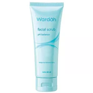 Kosmetik Wardah Lightening Facial Scrub 60ml Murah&Halal