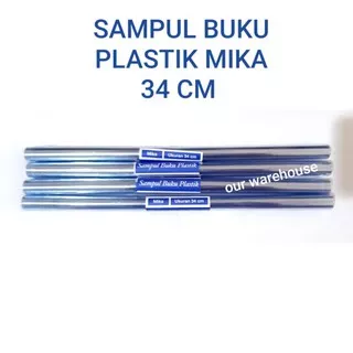 Sampul Buku Plastik Roll Mika 34 cm